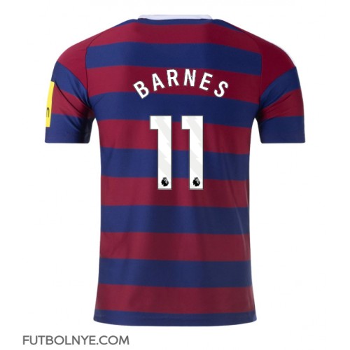 Camiseta Newcastle United Harvey Barnes #11 Visitante Equipación 2024-25 manga corta
